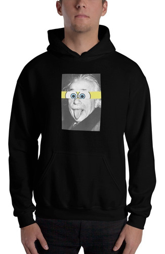 Sudadera Bob Esponja Ojos Sobre Albert Einstein. Aestethic