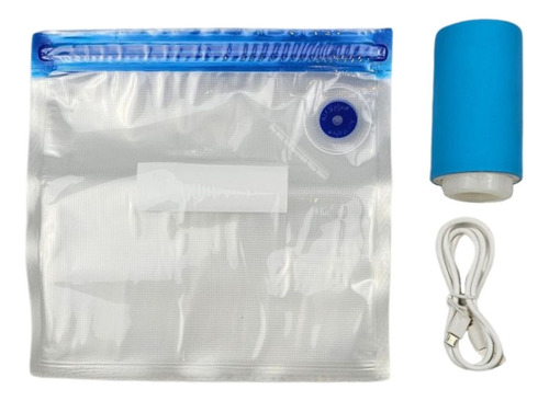 Kit Selladora Empaquetadora Envasadora Al Vacío Con Bolsas