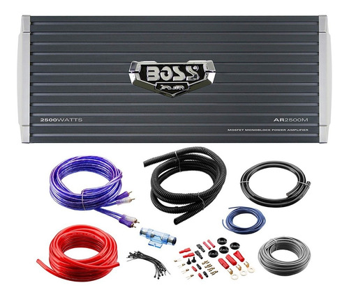 Amplificador Boss 2500w Mono Block Gratis Kit Instalacion #4