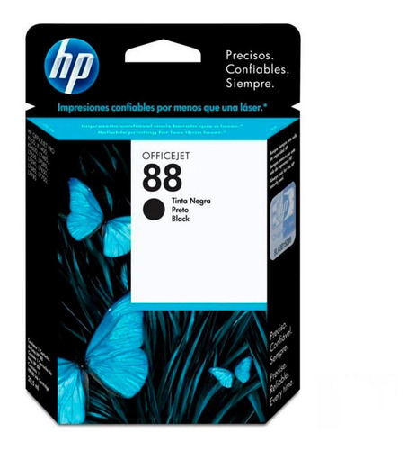 Hp Cartucho 88 C9385al Negro Para Hp Officejet Pro K8