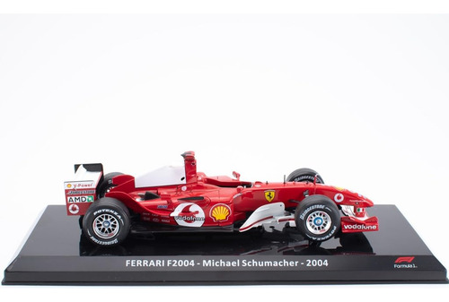 Coche Fórmula 1 1/24 Ferrari F2004 Michael Schumacher Or033 Color