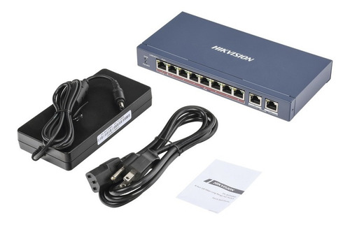 Switch Poe+ / 7 Puertos + 1 Hi-poe + 2 Puertos Uplink