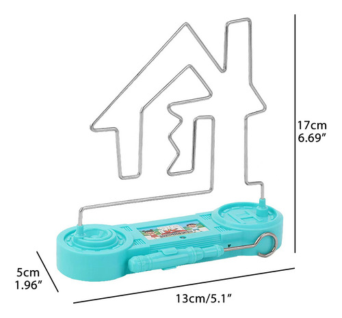 Kit Elétrico Circuit Maze Game Funny Science Experiment Toys