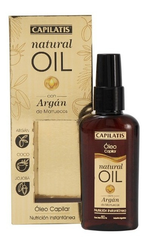 Capilatis Natural Oil Oleo Capilar Argan X 60ml