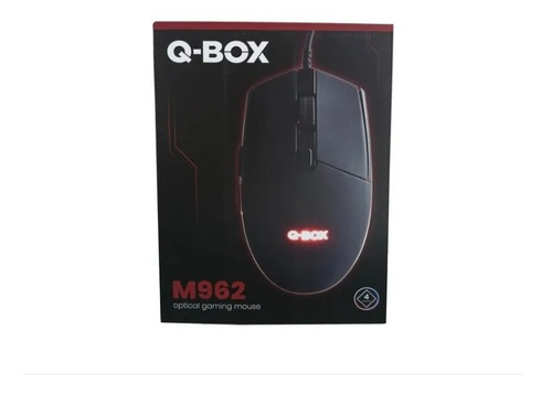 Imagen 2 de 2 de Mouse Gamer Qbox Qbm962 Cable 2 Botones By Nsx