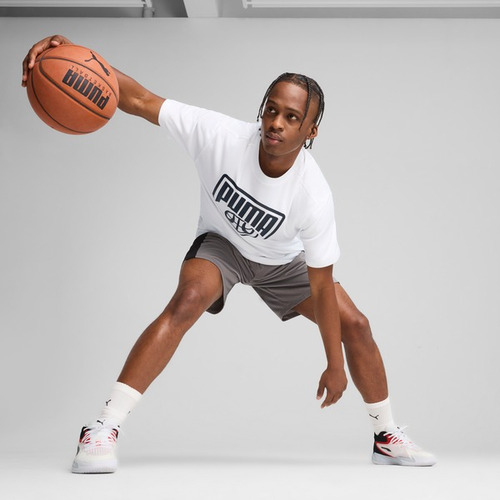 Remera Para Hombre Posterize Tee E Color Blanco Puma