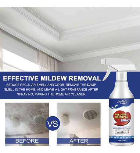 Spray De Remoção De Mofo Adequado Para Paredes, Azulejos, Pi
