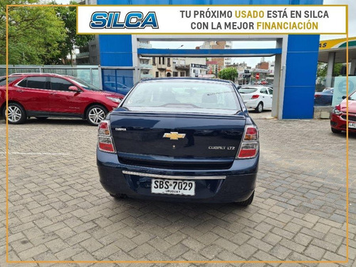 Chevrolet Cobalt Ltz 2013 Azul 4 Puertas