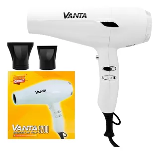 Vanta 9200 Ultra Quiet Secador De Pelo Profesional 2000w 3c Color Blanco