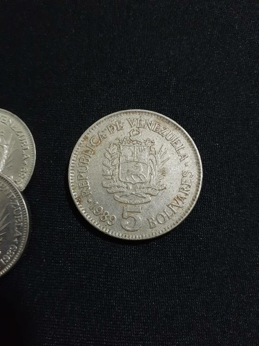 Monedas Venezolanas Antiguas Coleccionables Diferentes Años (Usado)