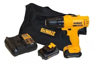 Destornillador Dewalt, 2 pilas, Bivolt/DCD700c2, color amarillo