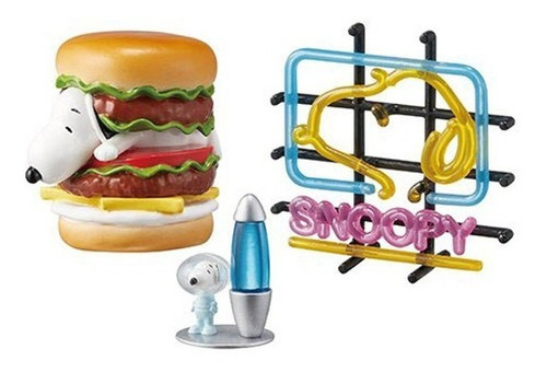 Figuras Miniatura Re Ment Snoopy American Zakka 8 Pack