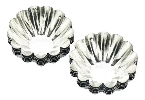 Pack X48 Molde Mini Tartaleta Tarta Moldes Aluminio 4,5cm Molde Tartaleta Molde Aluminio Molde De Tarta Molde Tartaleta Molde Mini Kuchen Pasteleriacl