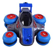 Comprar Auto A Radio Control Ruedas 360 Turbine Storm Color Azul\u002Fgris