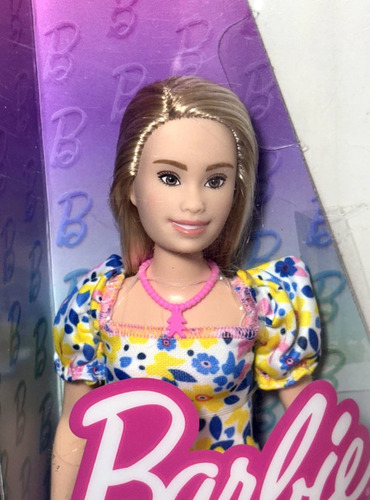 Boneca Colecionável Barbie Fashionistas Menina Loira Coleção Síndrome Down Viva A Diversidade 208 Mattel Brinquedos