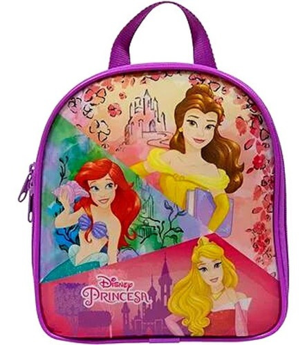 Lancheira Térmica Infantil Escolar Princesa Disney Xeryus Cor Lilás Princesas