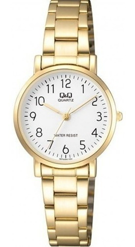 Reloj Q&q Dama Dorado 100% Original Ref: Q979j004y