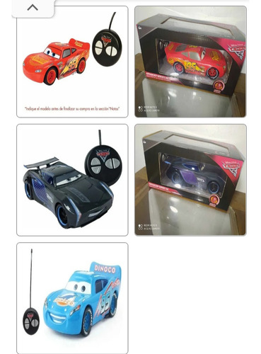Cars2 Rayo Mcqueen Velocidad Con Radio Control Disney Pixar