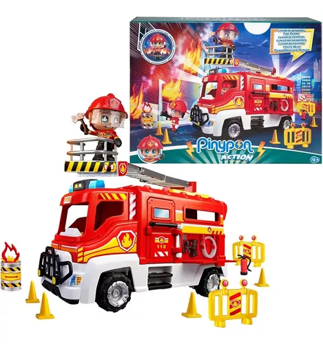 Pinypon Action - Camion de pompiers — Juguetesland