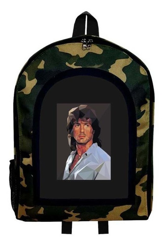 Mochila Camuflada Rambo Modelo 12