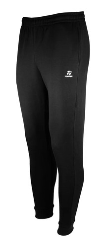 Jogging Topper Rtc Basico Negro Mujer