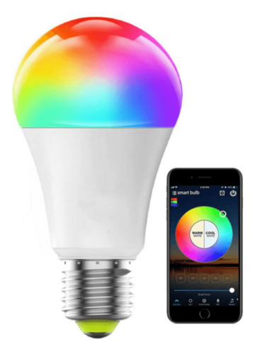 Ampolleta Led Música Bluetooth Multicolor