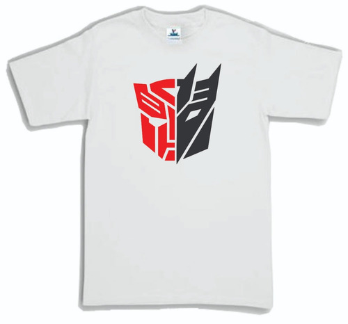 Playera Transformers Autobots Decepticons Logo Hombre Mujer