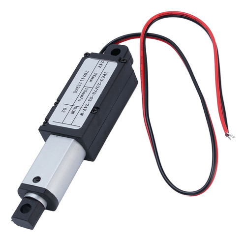 Actuador Lineal Eléctrico Pequeño De 0.8 Pulgadas, Carrera,