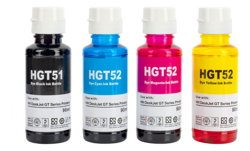 Tinta Compatible Hp Gt51 Negro 90 Ml