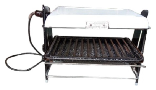 Churrasquita Grill Rectangular Grande Metaloza Tus Delicias!