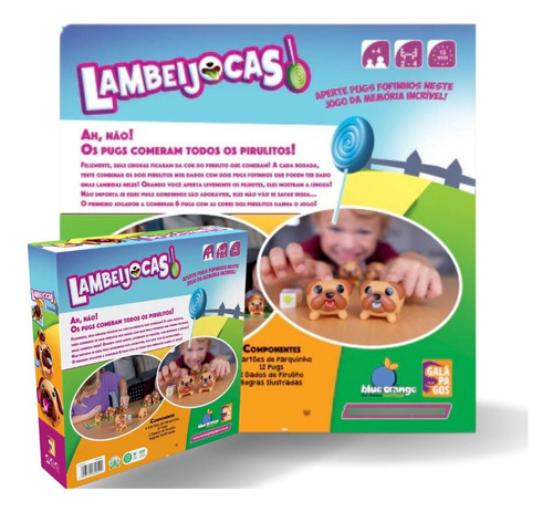 Jogo Infantil De Mesa Lambeijocas -lbj01