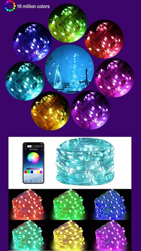 Imagen 4 de 10 de Tira Luces Led Argb Ic Graffity 5mts Wifi Musica 16m Colores