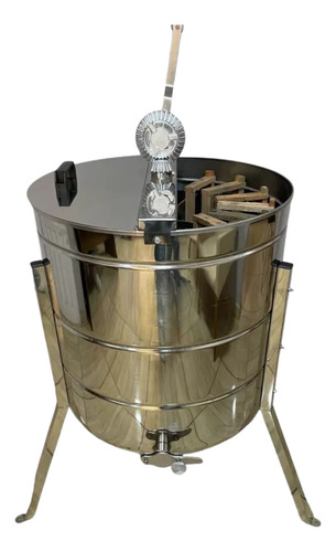 Centrifuga Extratora Mel Manual Inox 28/8 Quadros Apicultura