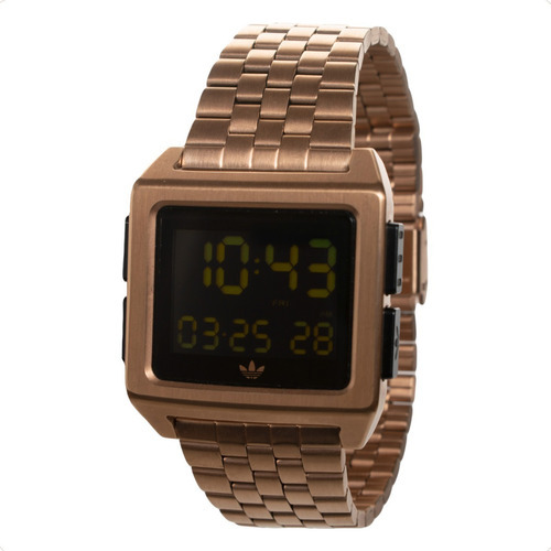 Reloj adidas Originals Hombre Verde Archive Sp1 Cl4743 Color de la correa Dorado