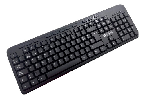 Teclado Jalatec Modelo Jkb-39u (sin Caja) Negro (Reacondicionado)
