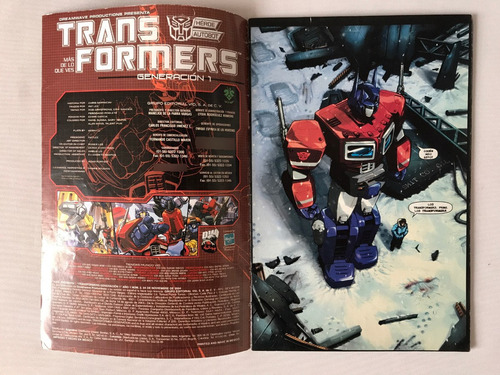 Transformers G1 #2 Editorial Vid Dw Comics Vdc 2004 Optimus (Usado)