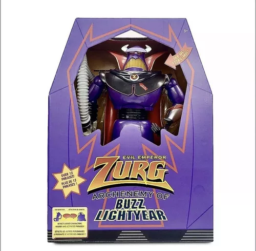 Zurg Inimigo Do Buzz Toy Story Original Disney 35cm Sonoro