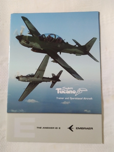 4 Revistas Avião Embraer Tucano Comara Comando Aereo Amazôni