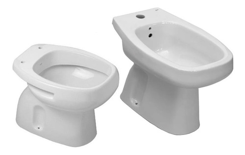 Combo Inodoro Corto Roca Monaco Bidet 3 O 1 Agujeros Pe