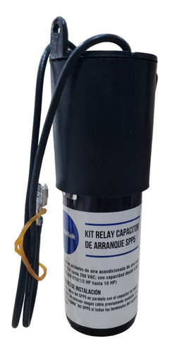 Kit De Arranque Capacitor Power Pack 1/2-10hp 220v 300% Hard