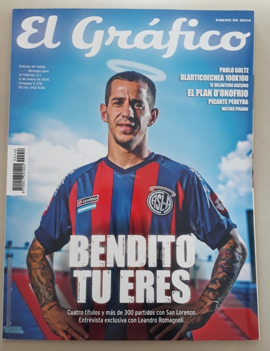 Revista El Grafico - Bendito Tu Eres Enero 2014