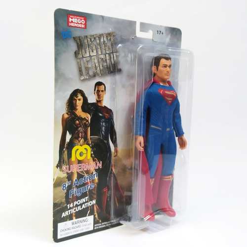 Superman Henry Cavill Justice Leage Dc 8 Pulgadas Mego