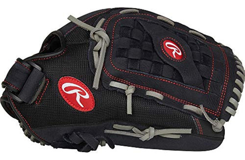 Guantes para bateo de béisbol y sóftbol Rawlings r130bgs-6/0 adultos 13 color negro