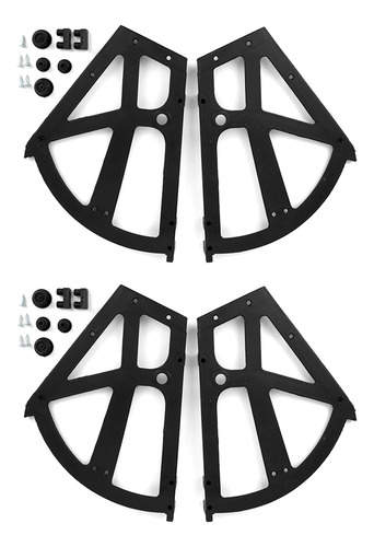 Juego De Estantes Giratorios Para Muebles, 4 Unidades, Armar
