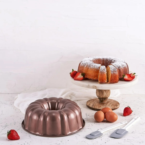 Set De 2 Espátulas De Silicona Para Repostería Pastry Ilko Color Blanco Y Gris