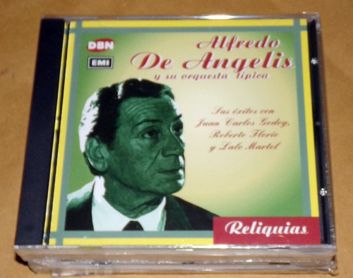 Alfredo De Angelis Exitos Reliquias Cd Nuevo Kktus