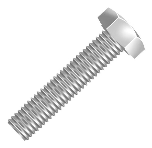 Parafuso Sextavado Inox M6 X 25 Inoxidavel 15 Pcs