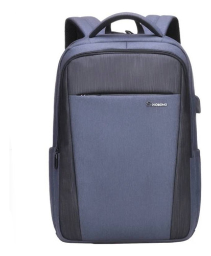 Mochila Escolar Con Funda Porta Notebook Y Puerto Usb