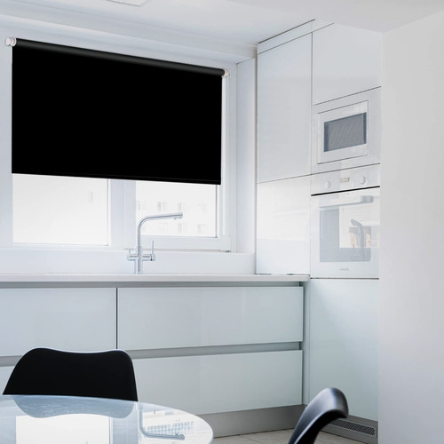 Persiana Enrollable Blackout 102x200cm Para Ventana