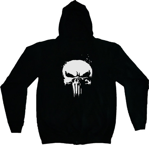 Chaqueta Castigador Punisher Comic Estampada Tv Urbanoz